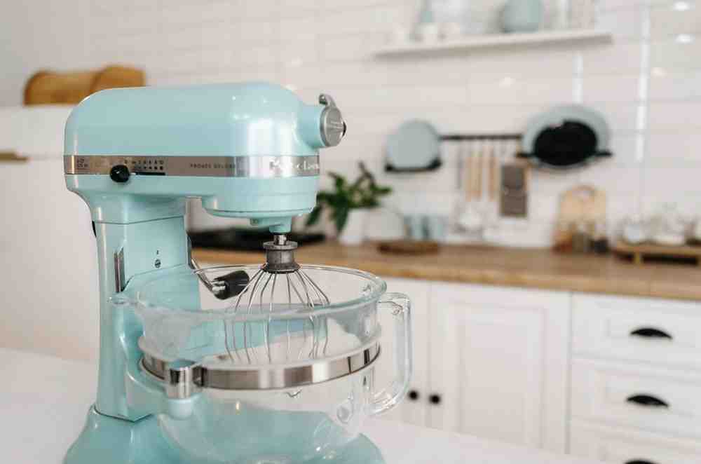 a best kitchenaid mixer on table