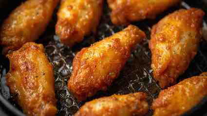 Chicken wings test by air fryers