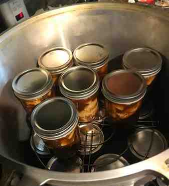 Pressure canning meat