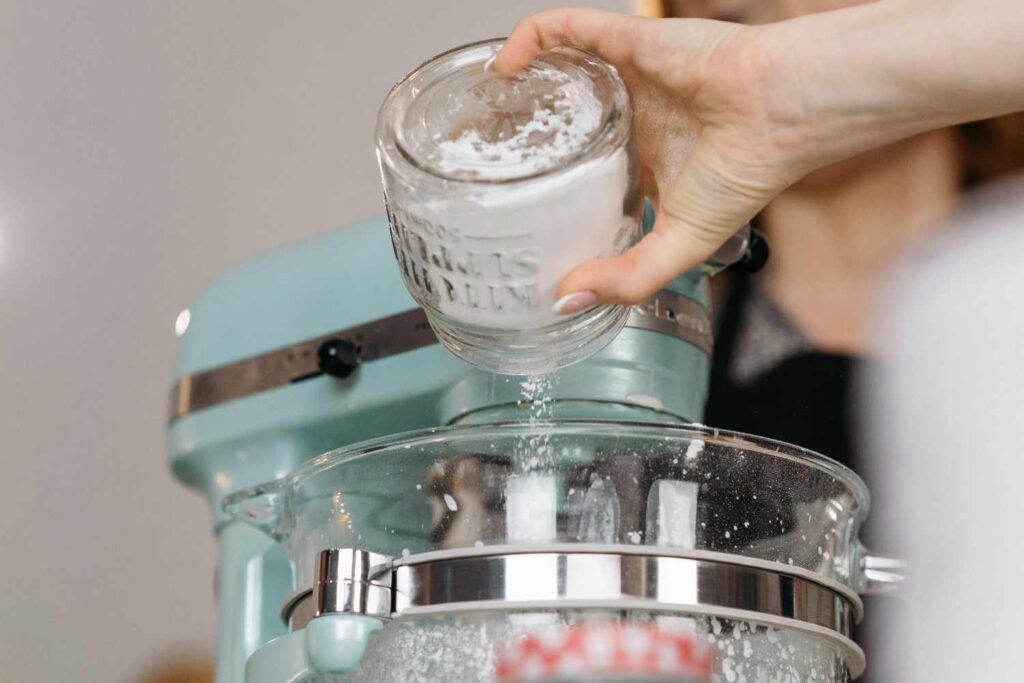 Testing the KitchenAid stand mixer